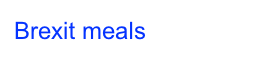 Brexit meals